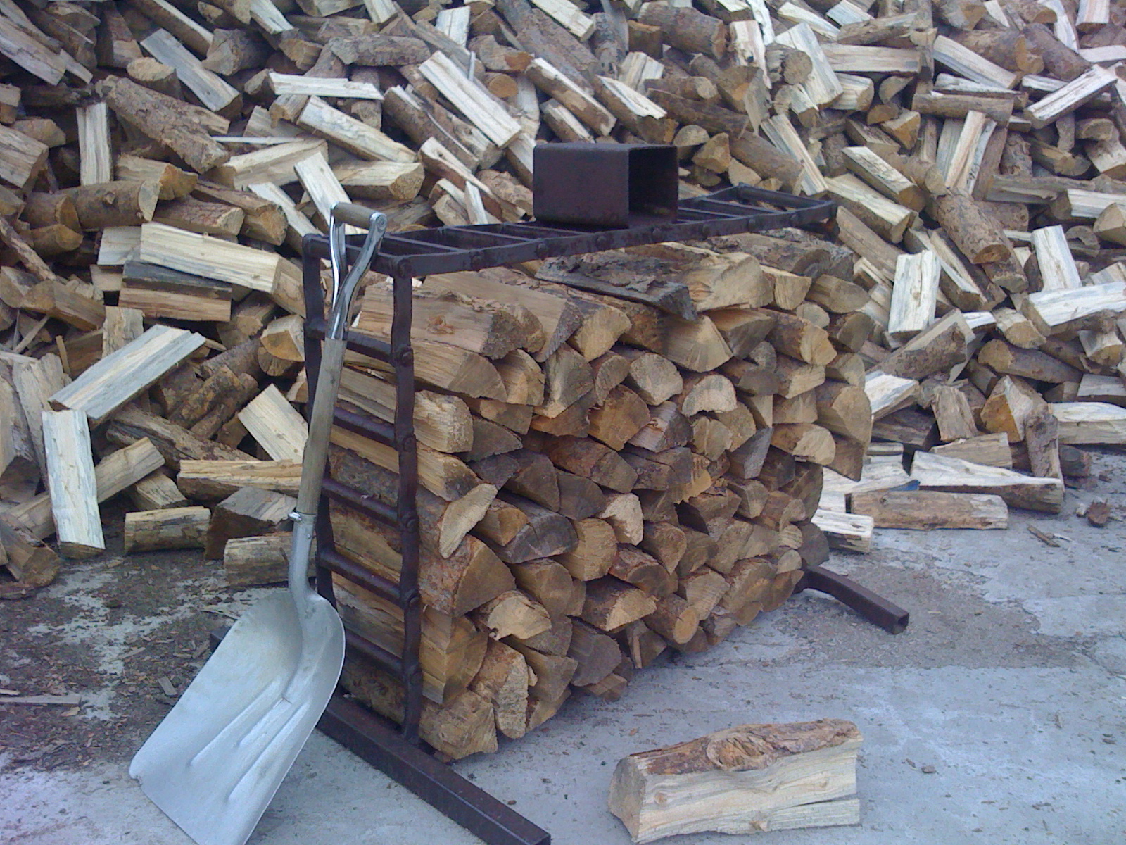 Firewood Rack view 1
